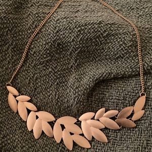 Charming Charlie Leaf Necklace